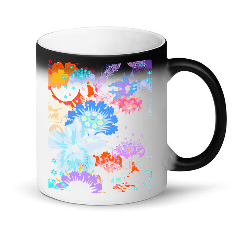 Flowers Illustration T  Shirt Sunshine Blossoms Magic Mug | Artistshot