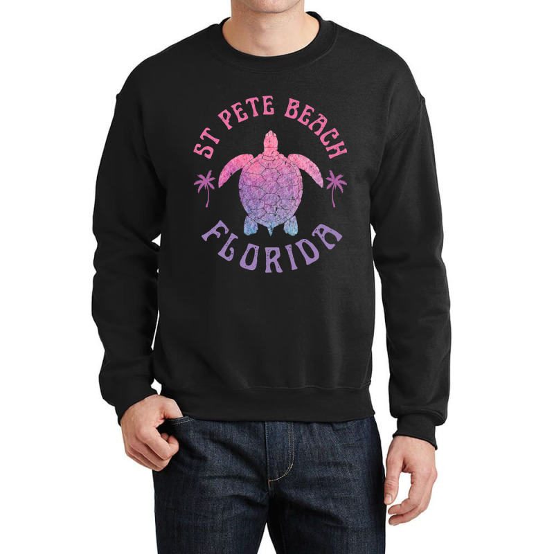 St Pete Beach Florida Sea Turtle Summer Vacation Crewneck Sweatshirt by KhaidenRowden | Artistshot