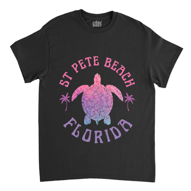 St Pete Beach Florida Sea Turtle Summer Vacation Classic T-shirt by KhaidenRowden | Artistshot