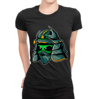 Samurai Alien Warrior Samurai Lovers Japan Funny A Ladies Fitted T-shirt | Artistshot