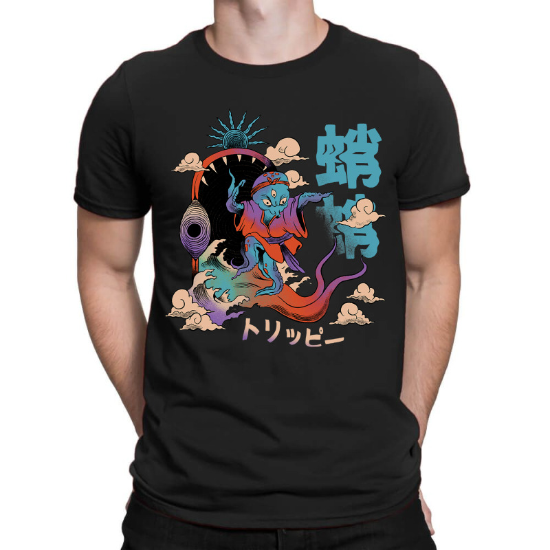 Samurai Octopus In Japanese Theme T-shirt | Artistshot