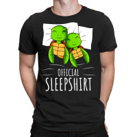 Sleeping Turtle Lover Official Sleepshirt T-shirt | Artistshot