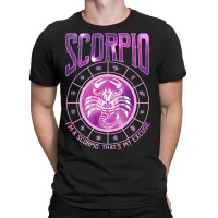 Scorpio Scorpion Zodiac Sign Funny Astrology Horos T-shirt | Artistshot