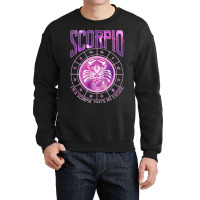 Scorpio Scorpion Zodiac Sign Funny Astrology Horos Crewneck Sweatshirt | Artistshot