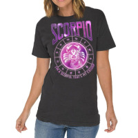 Scorpio Scorpion Zodiac Sign Funny Astrology Horos Vintage T-shirt | Artistshot