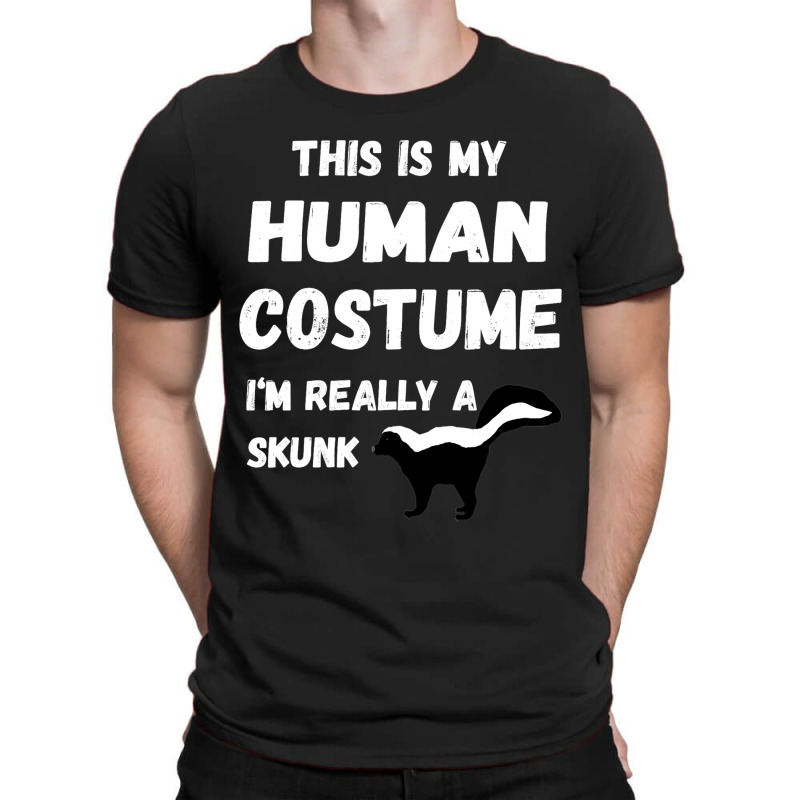 Skunk Human Costume Skunk Stinker Forest Animal T-shirt | Artistshot