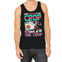 Scrapbooking What Happens At The Crop Hand Craftin Tank Top | Artistshot