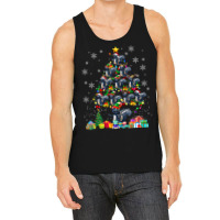 Santa Elf Reindeer Skunk Xmas Tree Light Skunk Tank Top | Artistshot