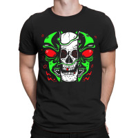 Skeleton Alien Lazy Halloween Costume Cool Skull B T-shirt | Artistshot