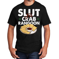 Slut For Crab Rangoon Apparel Basic T-shirt | Artistshot