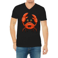 Sea Animal Crab Women Funny Flammingo Love 21 V-neck Tee | Artistshot