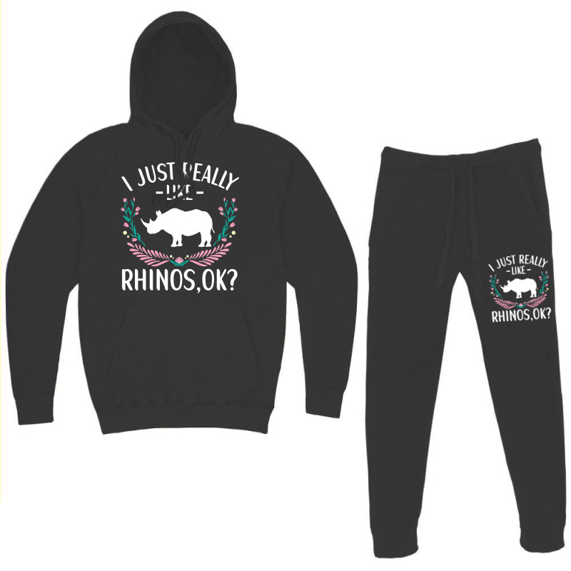 Rhino Outfit For Rhinoceros Lovers Apparel Women G Hoodie & Jogger Set | Artistshot