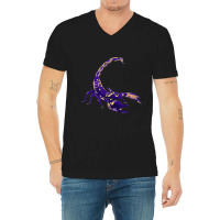 Scorpion Bug Novel Design For Wildlife Nature Love V-neck Tee | Artistshot