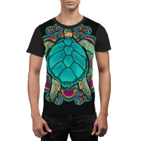 Sea Animal Turtle Lover Polynesian Tattoo Tribal T Graphic T-shirt | Artistshot