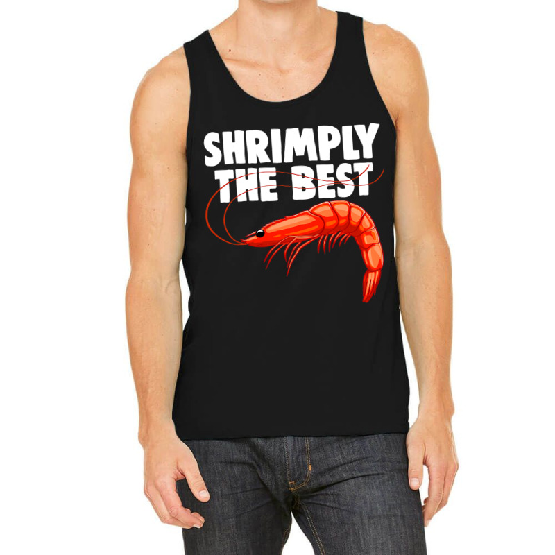 Shrimply The Best Funny Women Prawn Foodie Love Tank Top | Artistshot