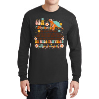 Sea Turtleology Groovy Sea Turtle Lover Summer Adv Long Sleeve Shirts | Artistshot