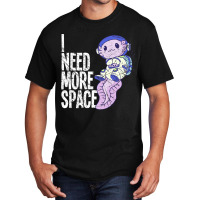 Space Galaxy Flying Axolotl Spacesuit Salamander S Basic T-shirt | Artistshot