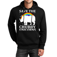 Save The Chubby Unicorns Vintage Funny Rhino Anima Unisex Hoodie | Artistshot