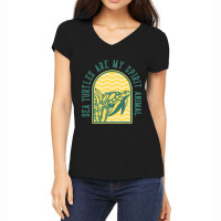 Sea Turtles Are My Spirit Animal 2sea Turtle Women's V-neck T-shirt | Artistshot