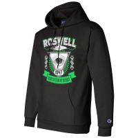 Roswell 1947 Alien Area 51 Conspiracy Theory Champion Hoodie | Artistshot