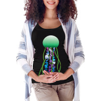 Sea Jellies Jellyfish Lover Cnidaria Marine Animal Maternity Scoop Neck T-shirt | Artistshot