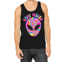 Stay Weird Alien Believer Funny Aliens Lover Hippi Tank Top | Artistshot