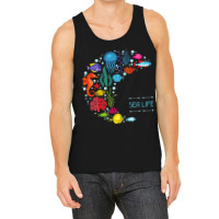 Sea Life Jellyfish Fish Starfish Ocean Beach Lover Tank Top | Artistshot