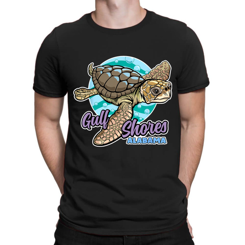 Sea Loggerhead Turtle Gulf Shores Alabama T-Shirt by WENDYKARL | Artistshot