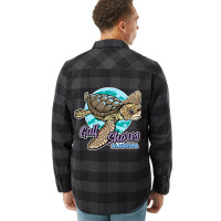 Sea Loggerhead Turtle Gulf Shores Alabama Flannel Shirt | Artistshot