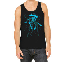 Sea Ocean Life Blue Jellyfish Tank Top | Artistshot