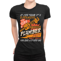 Steamfitter Plumbing Plumber Ladies Fitted T-shirt | Artistshot