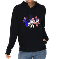 Sea Turtle American Flag Firework 4th Of July Lightweight Hoodie | Artistshot