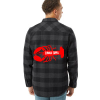 Summer Supper Red Lobster New England Slang Flannel Shirt | Artistshot