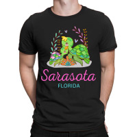 Sarasota Florida Beach Baby Mom Turtle Sea Ocean T-shirt | Artistshot