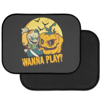 Scary Horror Doll Funny Halloween Horror Costume Rear Car Mat | Artistshot