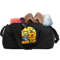 Scary Horror Doll Funny Halloween Horror Costume Duffel Bag | Artistshot