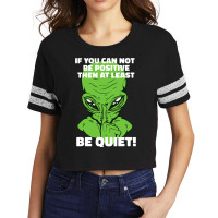 Sarcastic Alien Humor Graphic Novelty Sarcastic Fu Scorecard Crop Tee | Artistshot