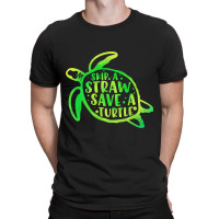 Skip A Straw Save A Turtle Tie Dye Earth Day 31 T-shirt | Artistshot