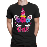 One Unicorn Birthday T Shirt Design T-shirt | Artistshot