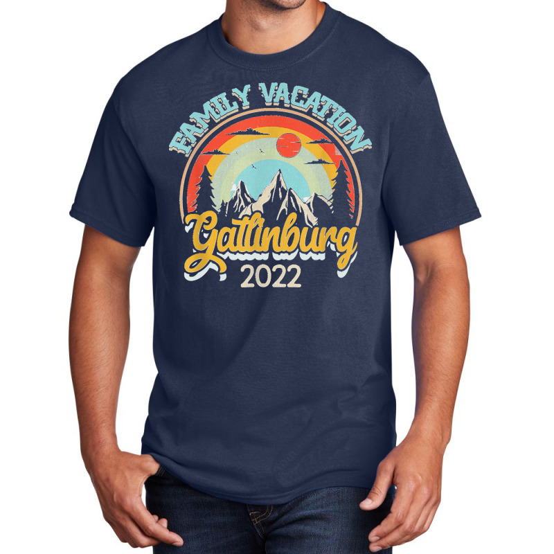 Tennessee Smoky Mountains Family Vacation Gatlinburg 2022 T Shirt Basic T-shirt | Artistshot