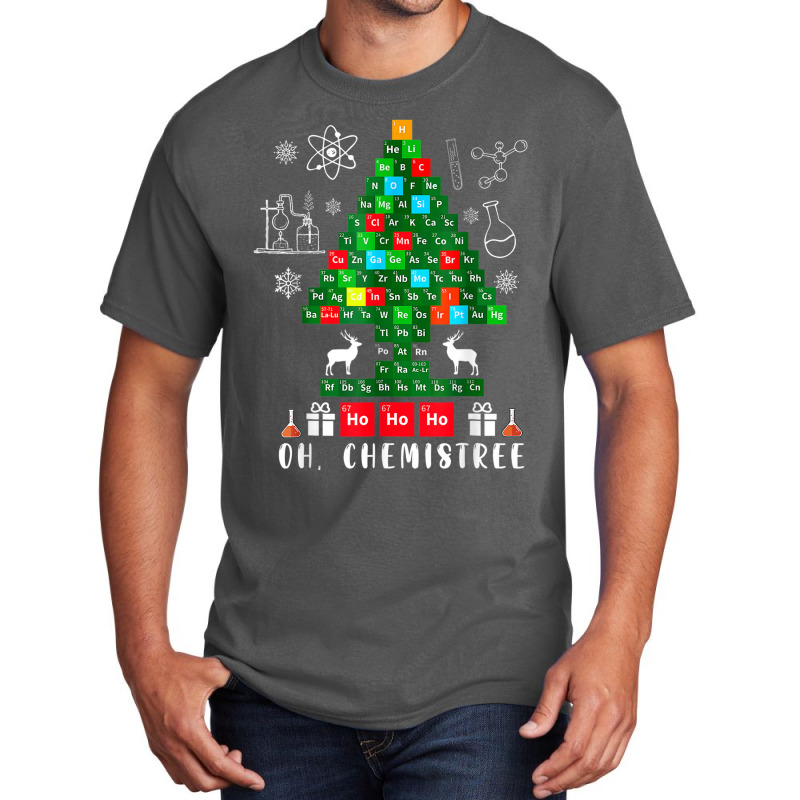 Science Christmas Shirt Oh Chemist Tree Chemistree Chemistry Basic T-shirt | Artistshot