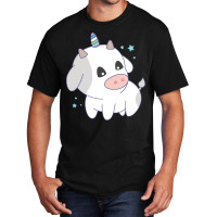 Unicorn T  Shirtcute Unicorn Cow T  Shirt Basic T-shirt | Artistshot