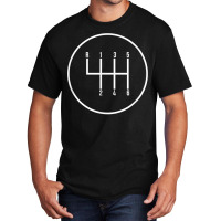 Gear Shift 6 Speed ,race Car, Hot Rod, Tuner, Turbo Basic T-shirt | Artistshot