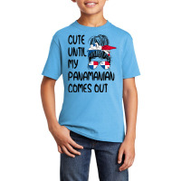 Funny Cute Until My Panamanian Comes Out T Shirt Basic Youth T-shirt | Artistshot