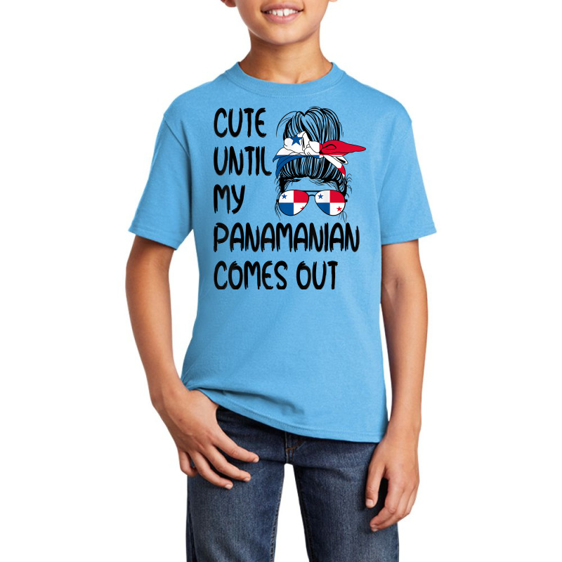 Funny Cute Until My Panamanian Comes Out T Shirt Basic Youth T-shirt by cm-arts | Artistshot