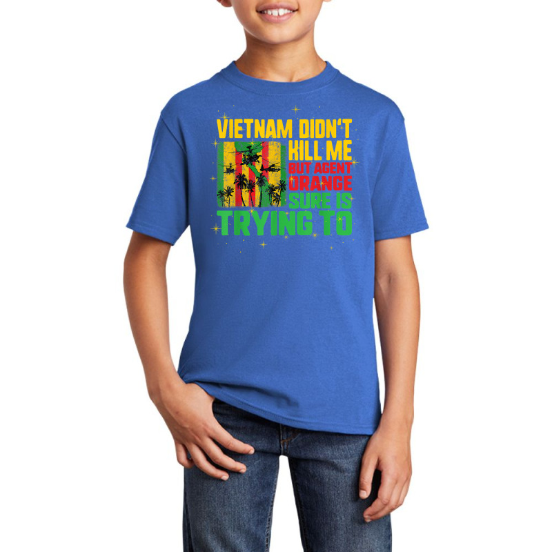 Vietnam Veterans Day Orange Agent Victims Retired Soldiers T Shirt Basic Youth T-shirt | Artistshot