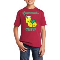 Lemonade Stand Shirt Crew And Boss Lemon Juice Summer Yellow T Shirt Basic Youth T-shirt | Artistshot