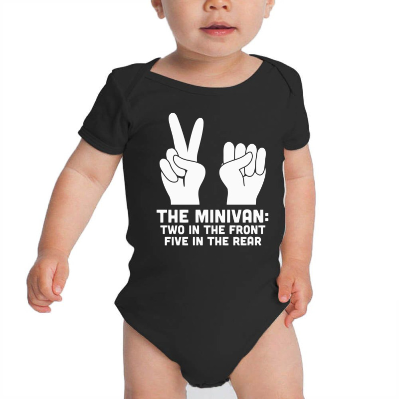 The Minivan Funny Baby Bodysuit by erishirt | Artistshot