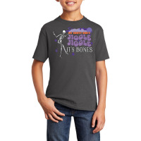 My Booty Don't Jiggle It's Bones Spooky Season Halloween Basic Youth T-shirt | Artistshot