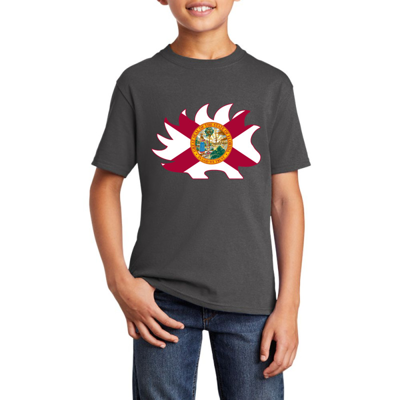 Florida Porcupine Basic Youth T-shirt by Quick Scully | Artistshot